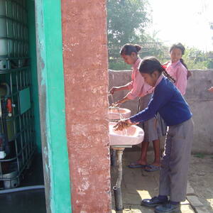 Clean water at Grace School