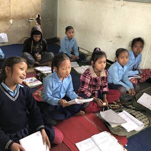 Students at Jyoti School