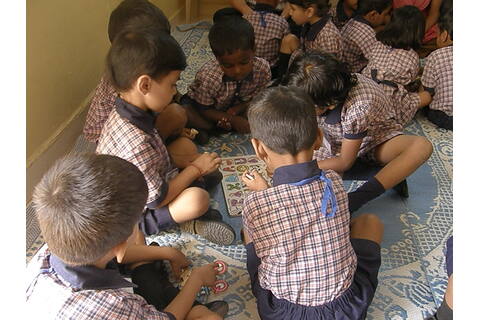 India Slum School